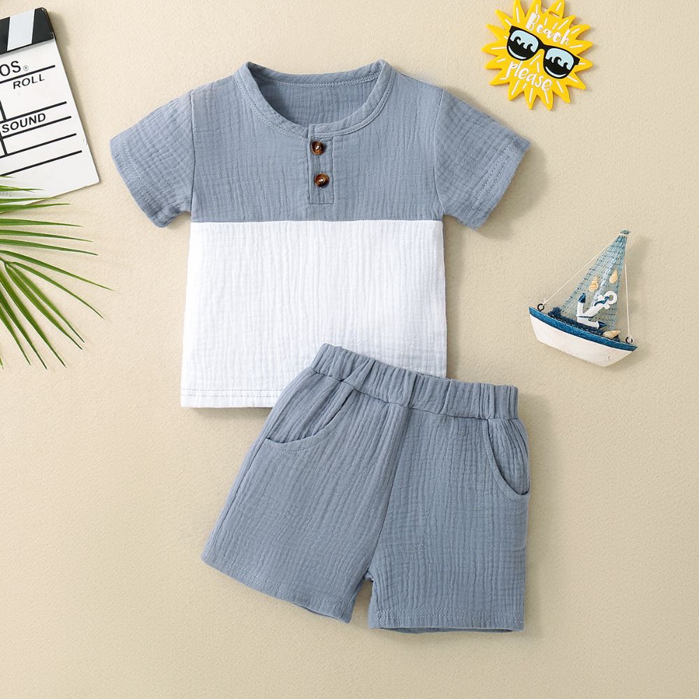 Boys Casual Half Sleeve T-Shirt & Shorts Set