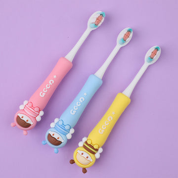 3D Cartoon Soft Bristles Toothbrush-3 Yr+
