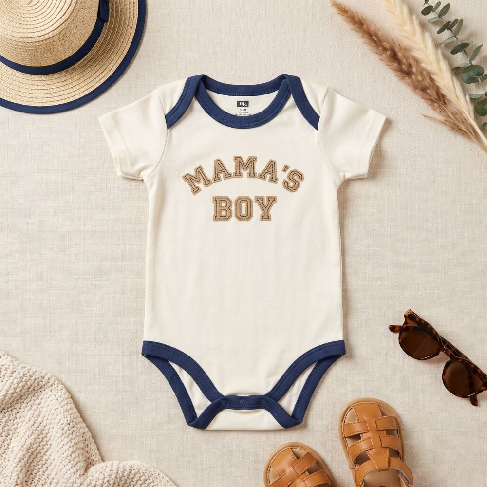 Baby Boy Cotton Bodysuits – Pack Of 3