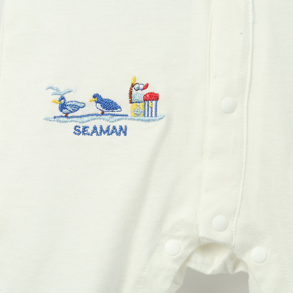 Short-sleeved Romper