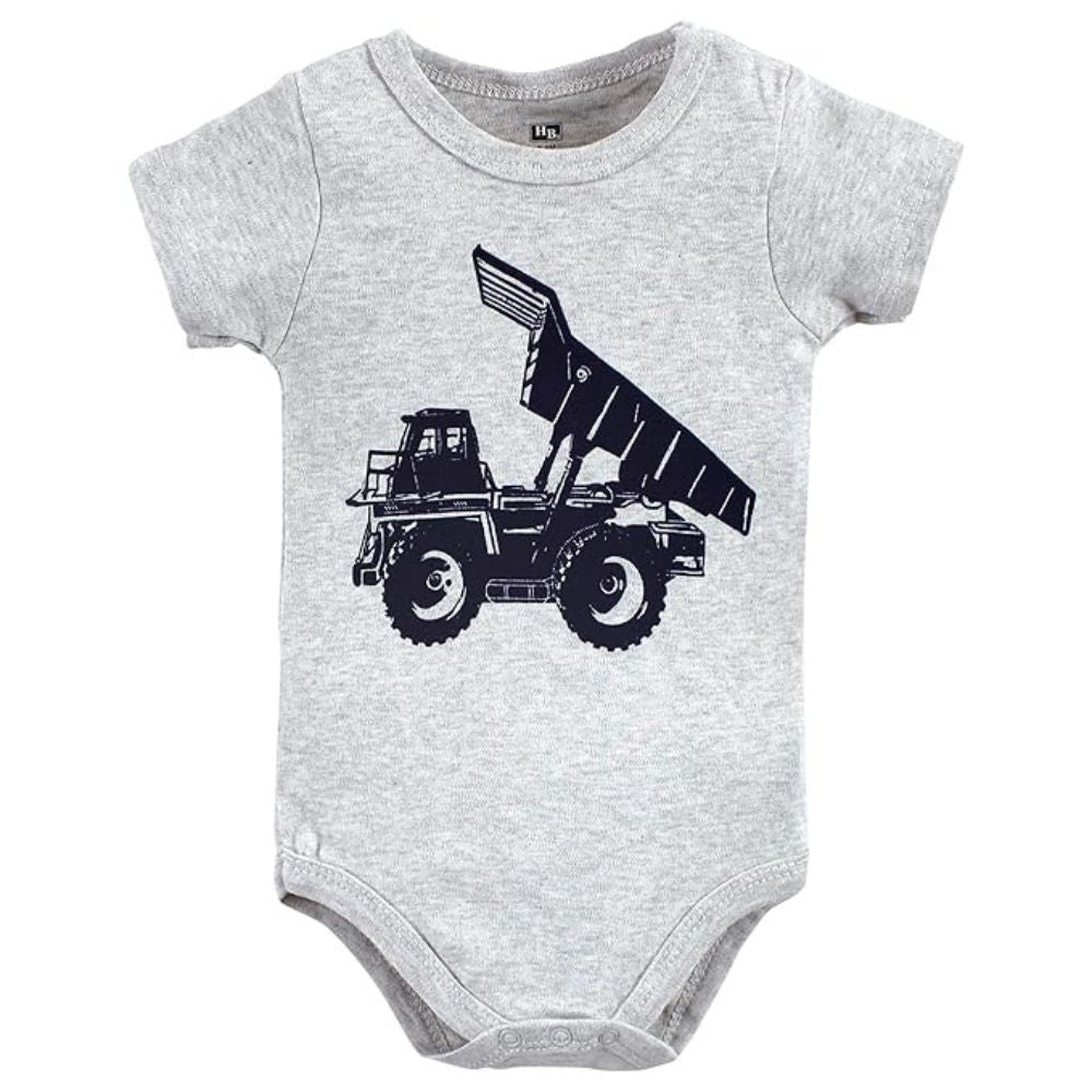 Construction Truck Theme Bodysuit, Shorts & Shoe Set
