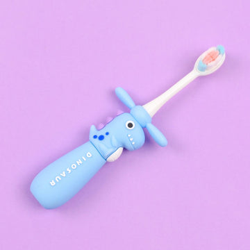 Flying Dinosaur Shaped Soft  Bristle Easy Grip Toothbrush For Baby