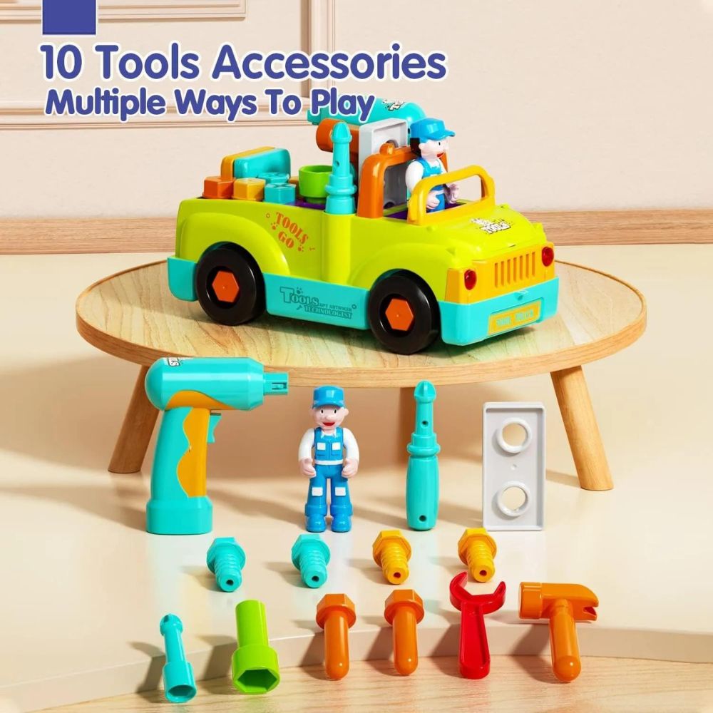 Little Mechanic Tool Truck Toy For Baby