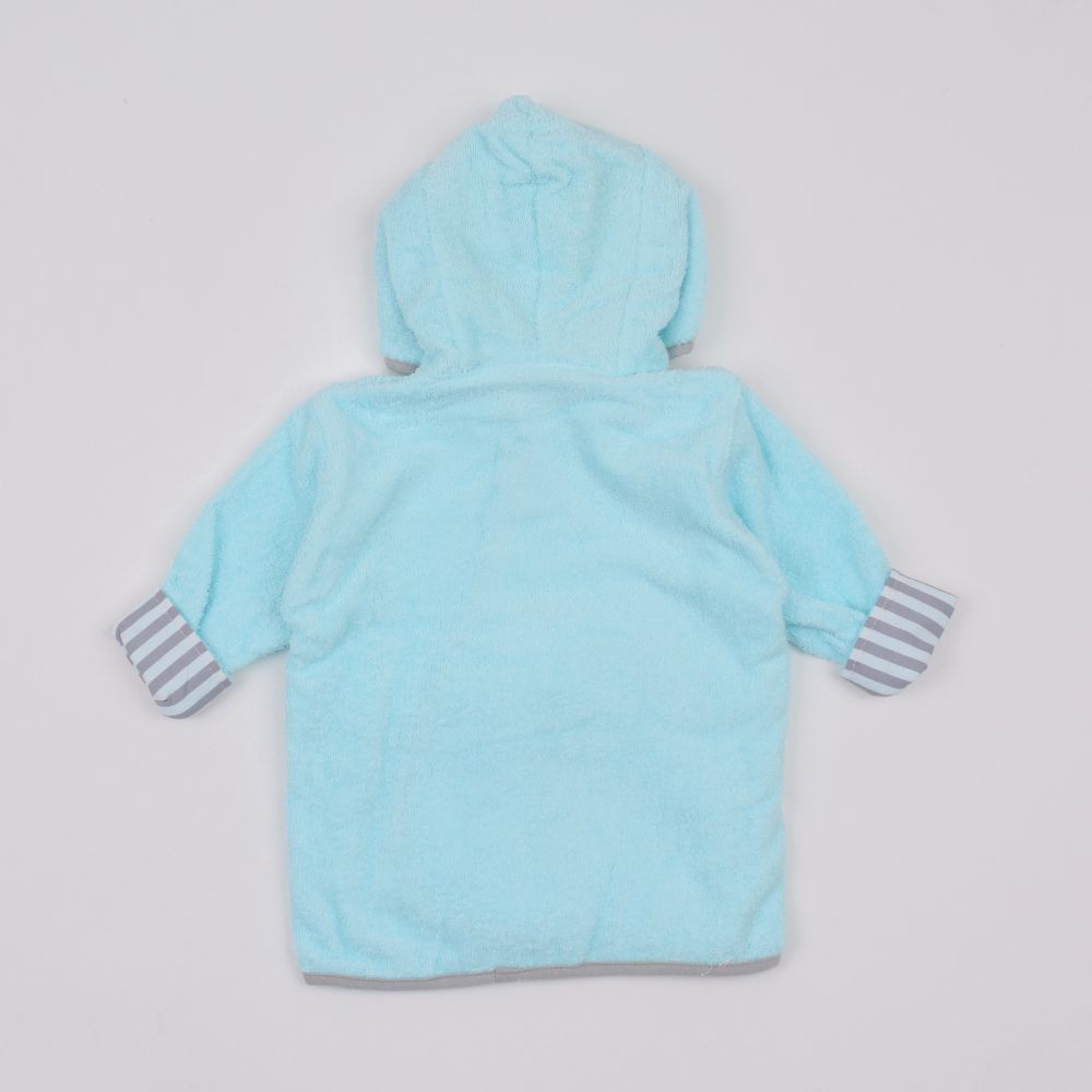 Elephant Hooded Soft Cotton Knit Full Sleeve bathrobes Bathrobes - 0 to 9 months