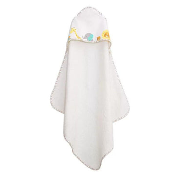 Daily Use Baby Hooded Towel For Infants With Cute Animal Prints