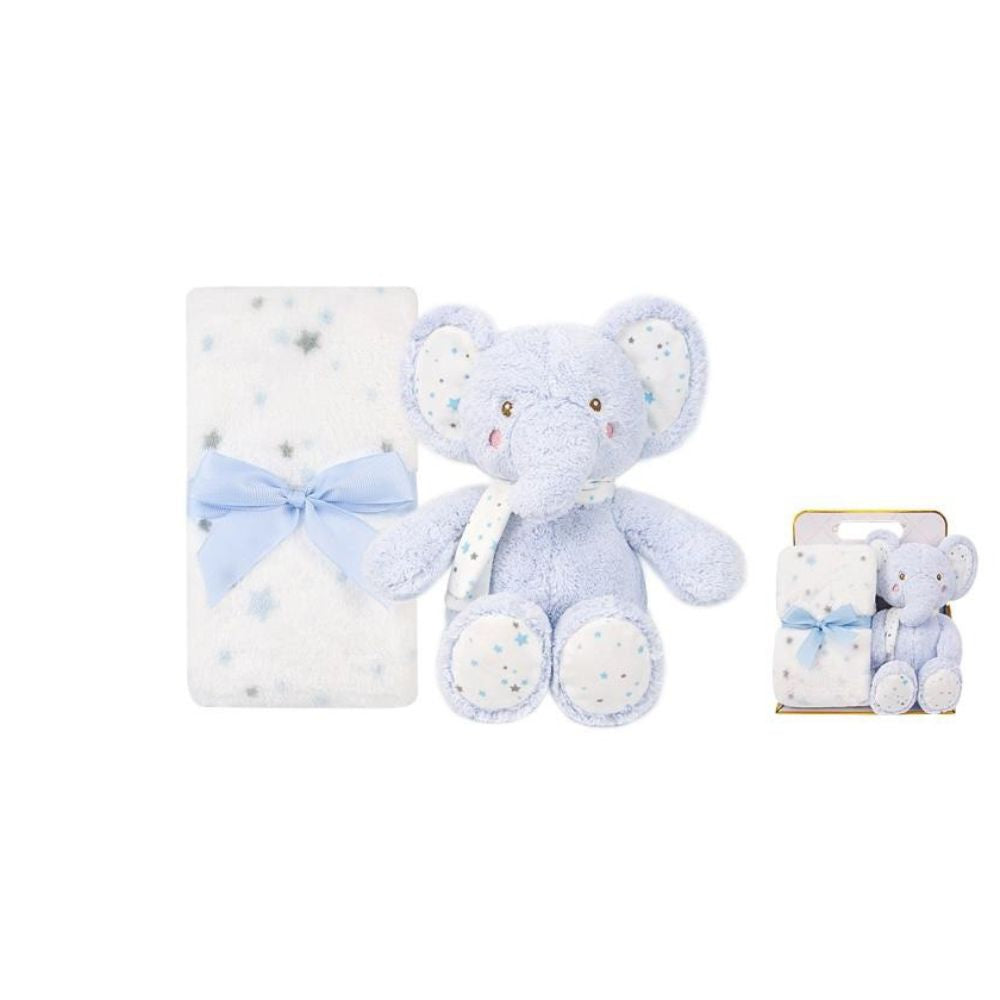 Baby Blanket & Plush Toy Set