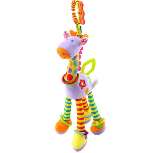 Colorful Hanging Giraffe Soft Toy