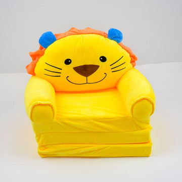 Foldable Sofa Cum Bed Chair For Baby - Yellow