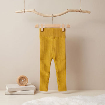Soft Warm Knit Leggings for Kids