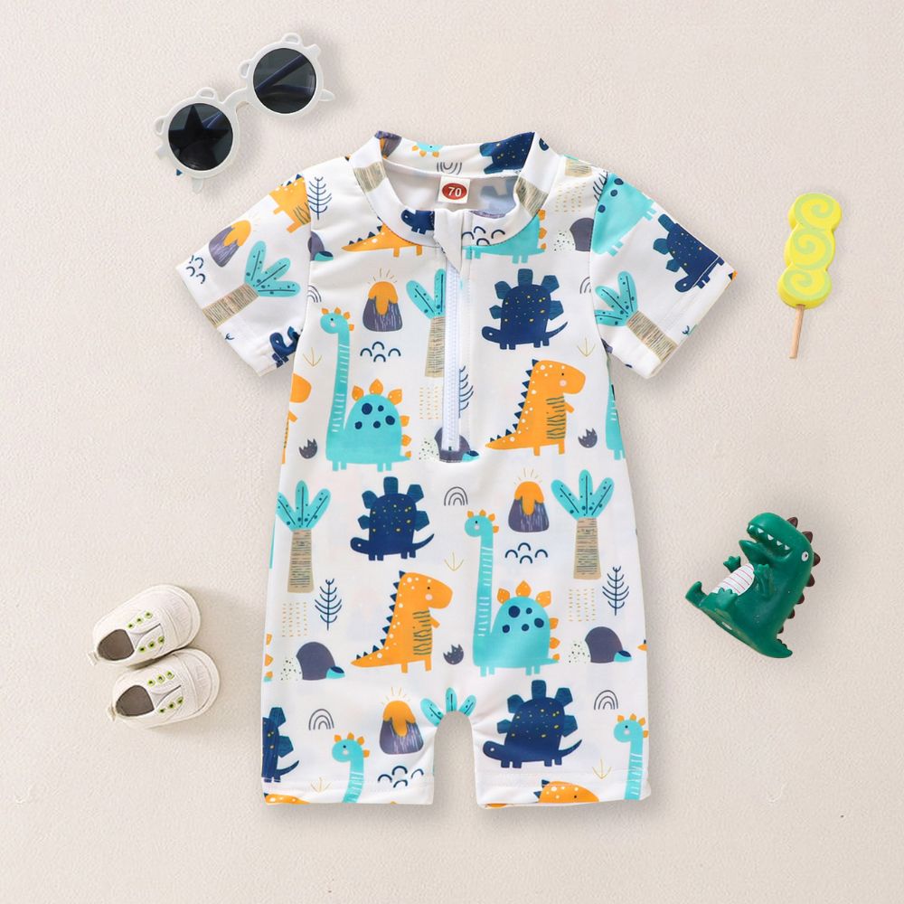 Boys Printed Swimsuit
