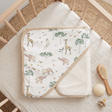 Printed Hooded Towel for Baby