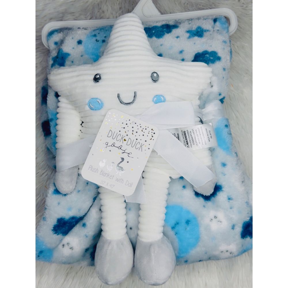 Plush Blanket & Doll Set