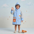 🌧️ Kids Cartoon Hooded Raincoat