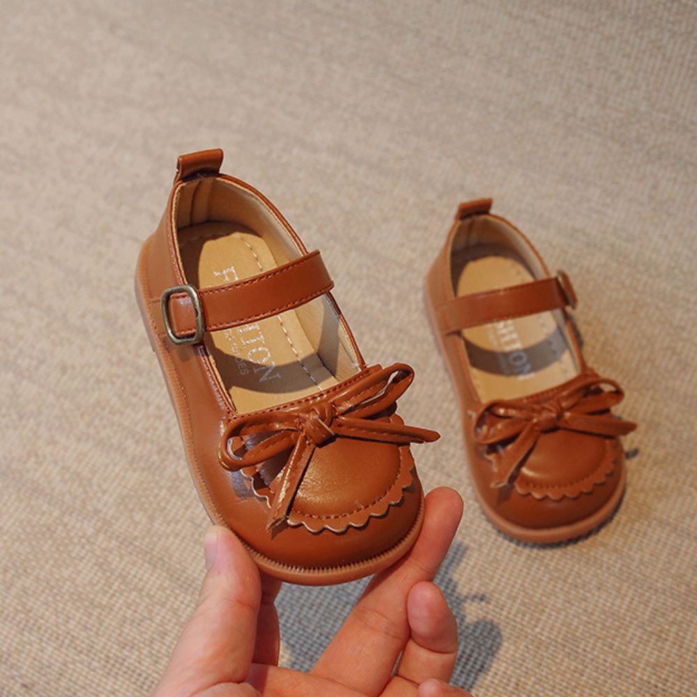 Bowknot Style Baby Girl's Flats