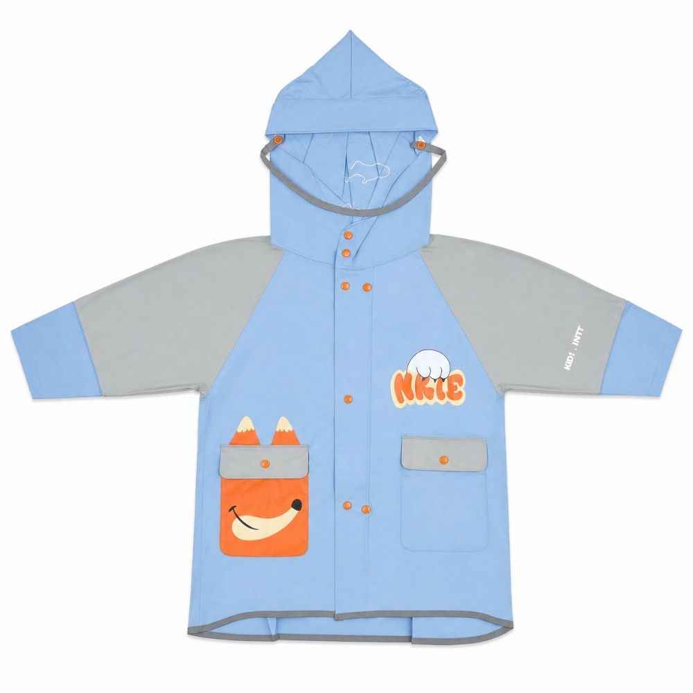 🌧️ Kids Cartoon Hooded Raincoat