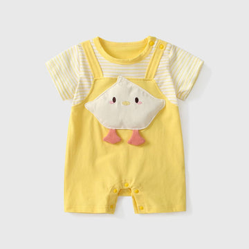 Chick Design Baby's Yellow Romper