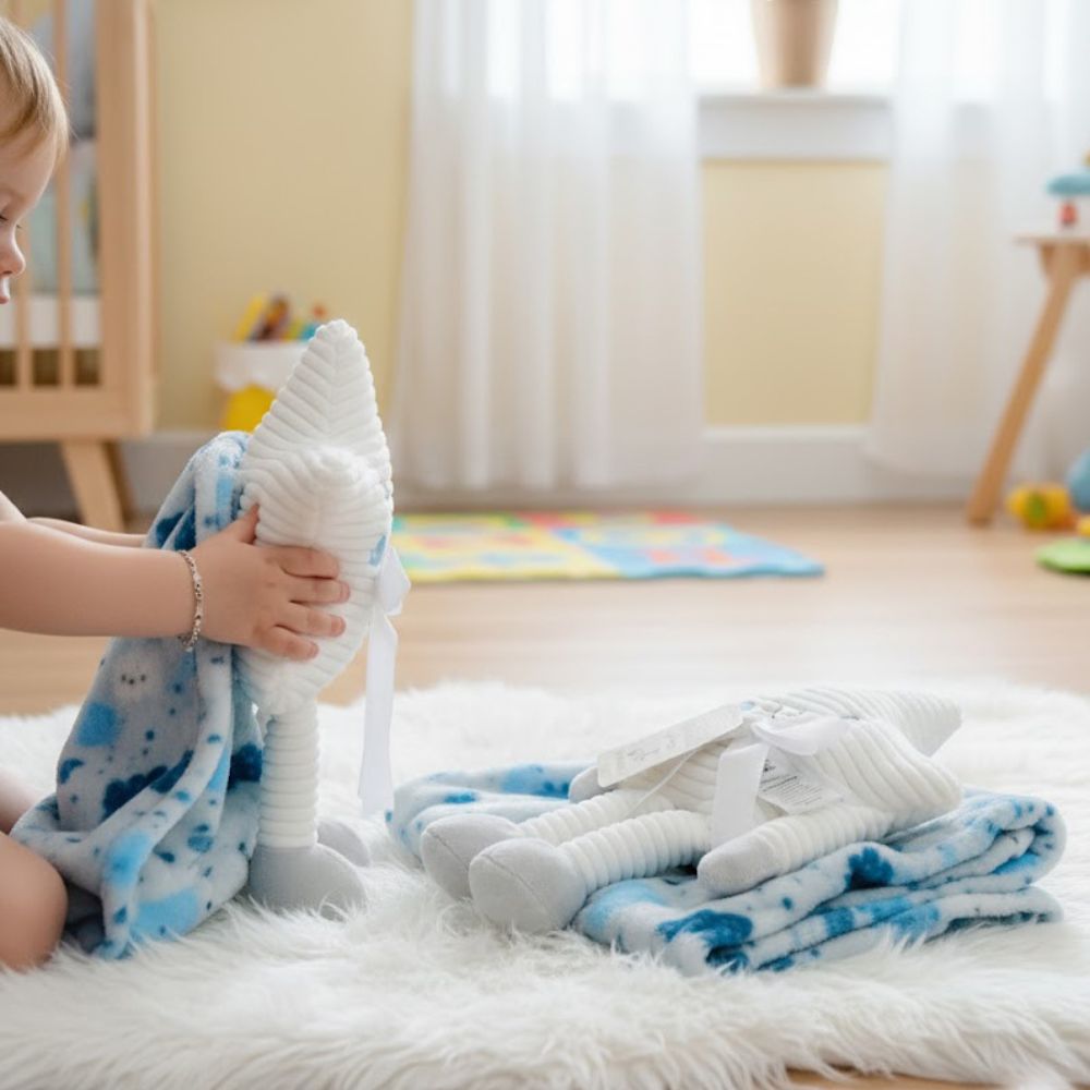 Plush Blanket & Doll Set