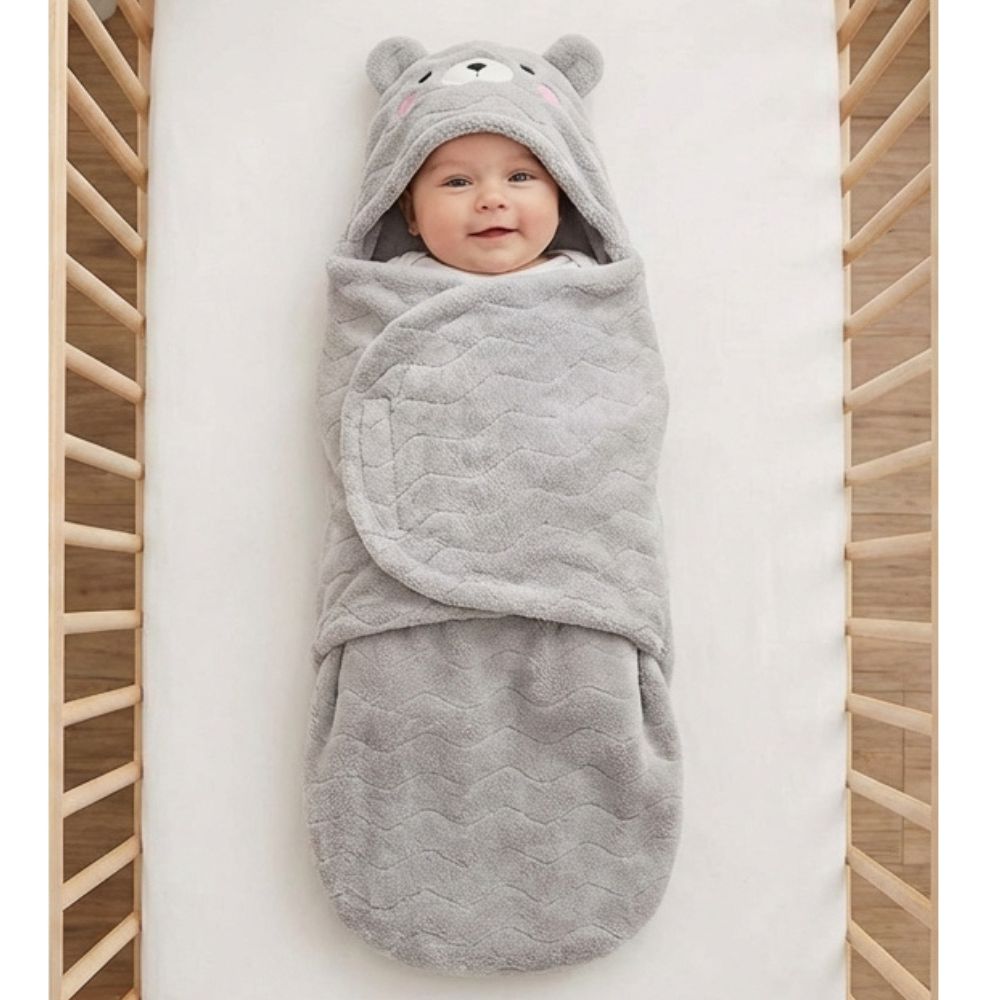 Baby Hooded Fleece Nest