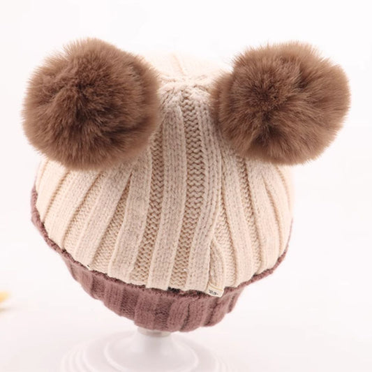 Pom Pom Designer Woolen Winter Cap - 6m to 3yrs