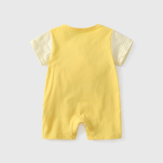 Chick Design Baby's Yellow Romper