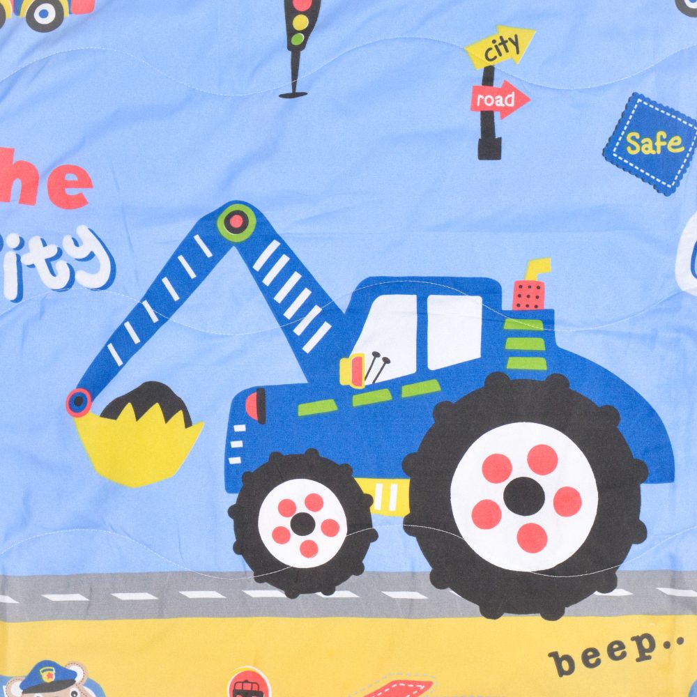 Soft Quilted Cozy Reversible Blanket