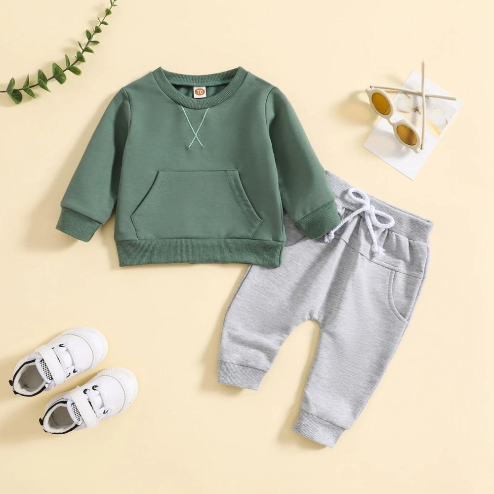 Full Sleeves Toddler Sweatshirt Set