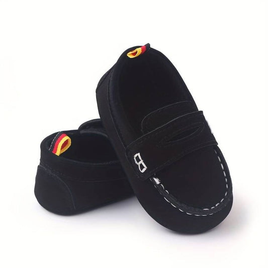 Kids Trendy Suede Loafers Shoe
