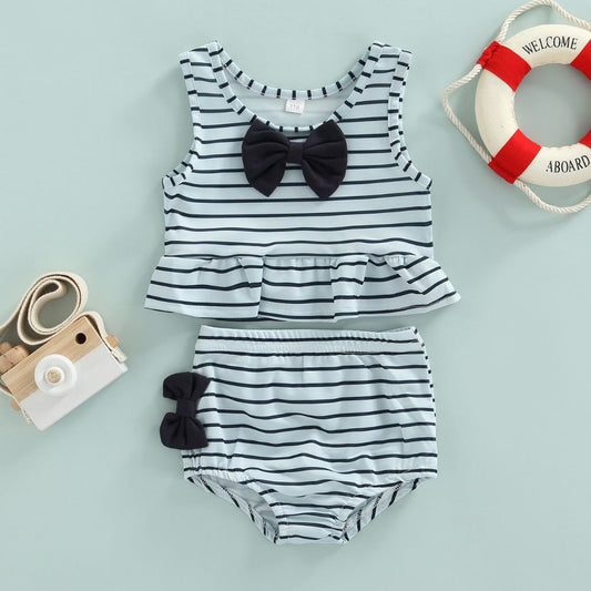 Girls Two Piece Swimsuit