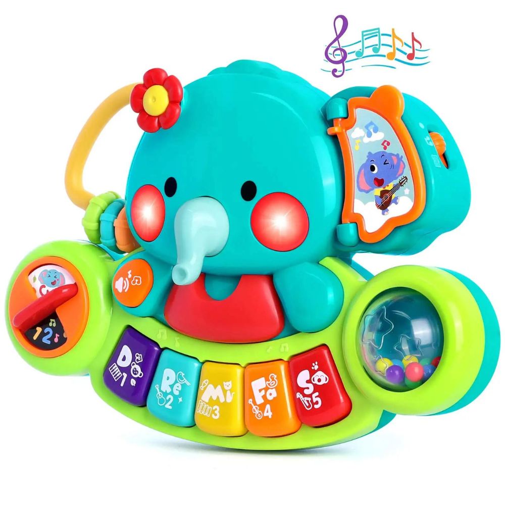 Musical Elephant Keyboard Toy