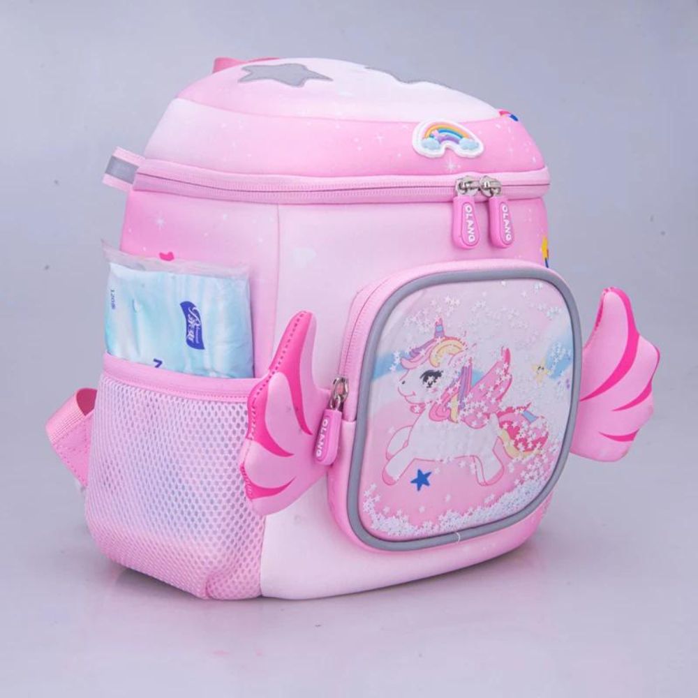 Unicorn Pink School Backpack