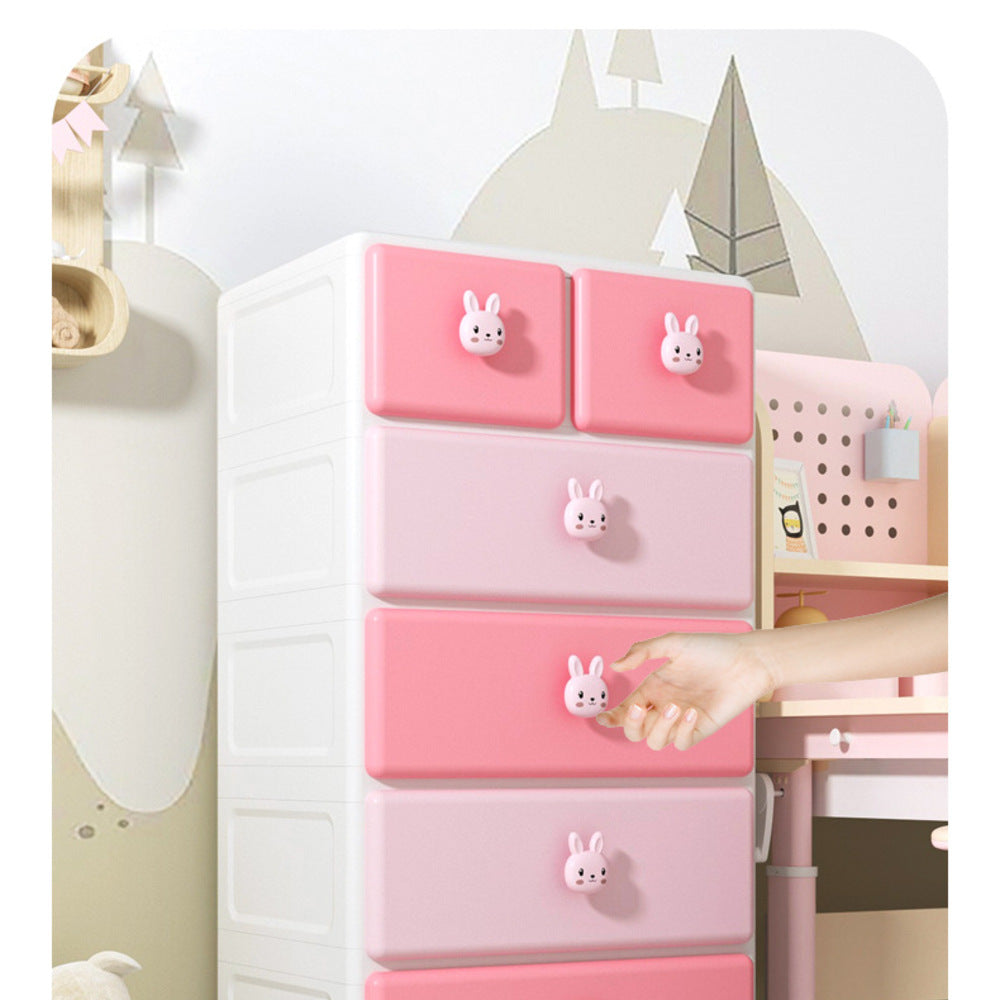 5 Layer Thickened Fibre Plastic Cupboard, Storage Drawers