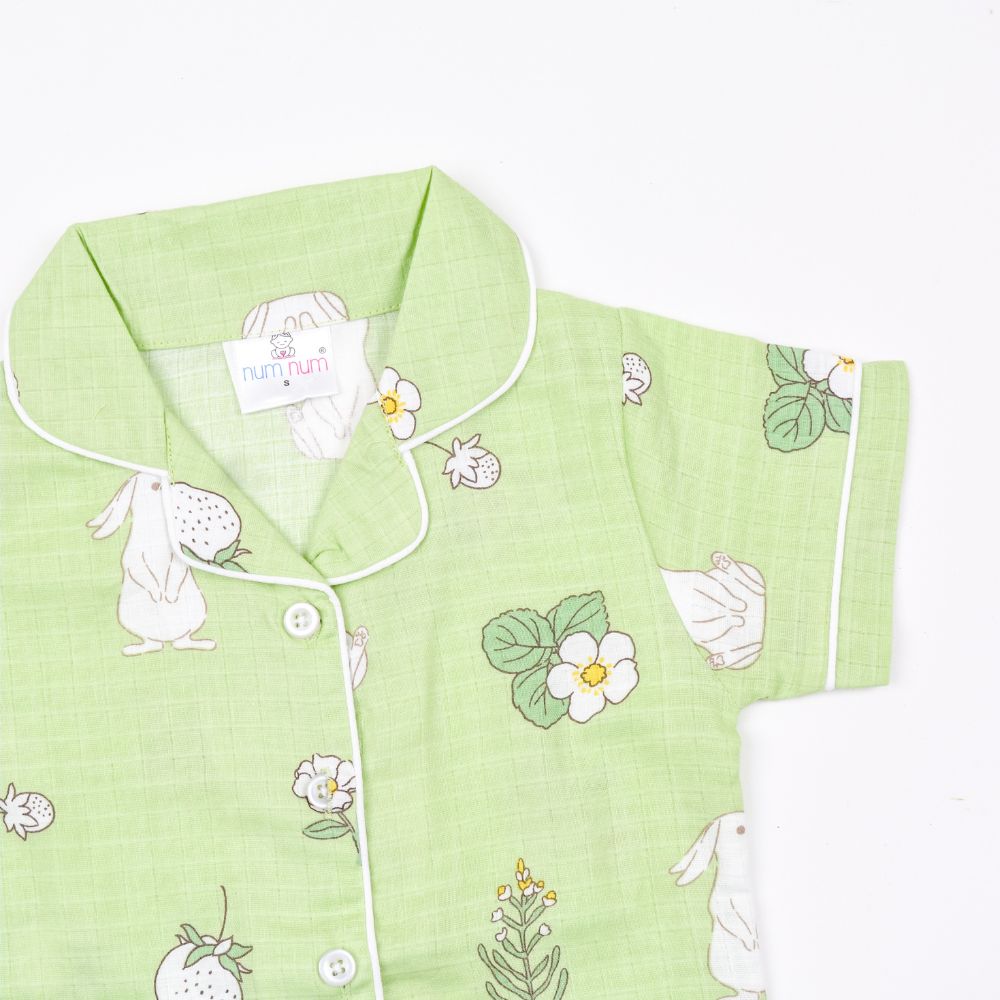 Muslin Cotton Printed Night Suit