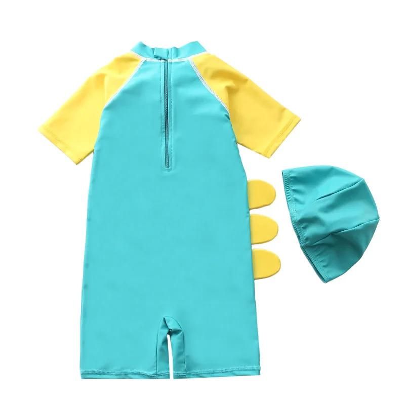 Dinosaur Designed One Piece Swimsuit