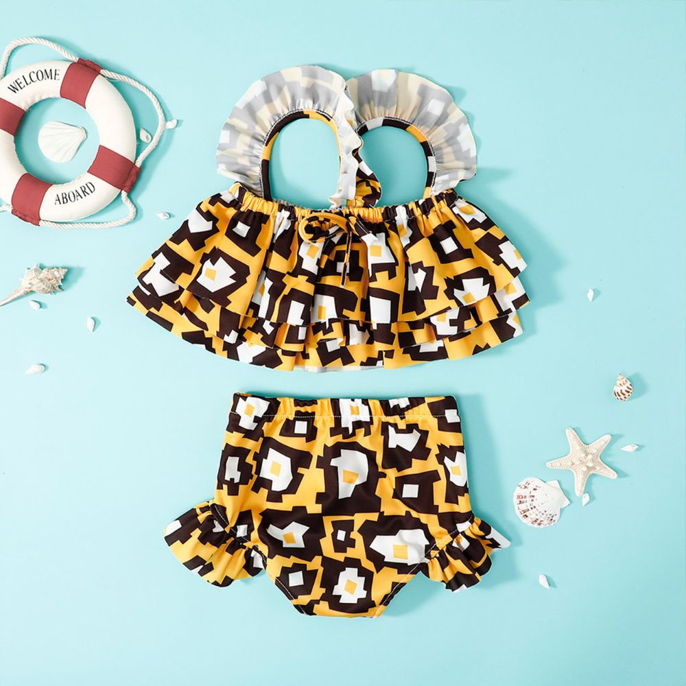 Girls Two Piece Swimsuit