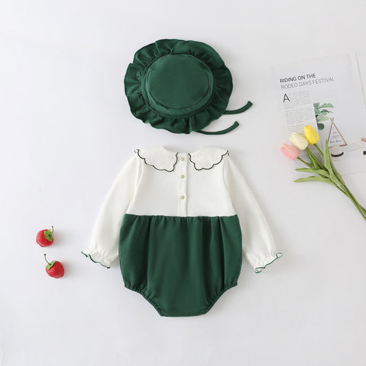 Baby Girls Romper and Hat