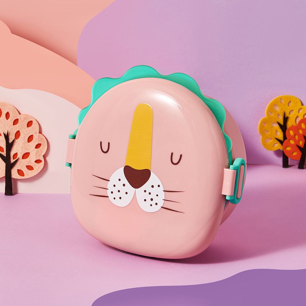 Lion Design Lunch Box for Kids