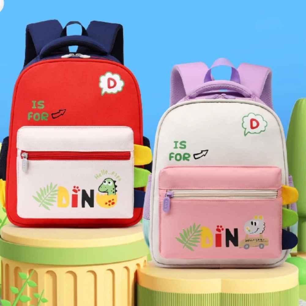 Dino Adventure Kids School Backpack