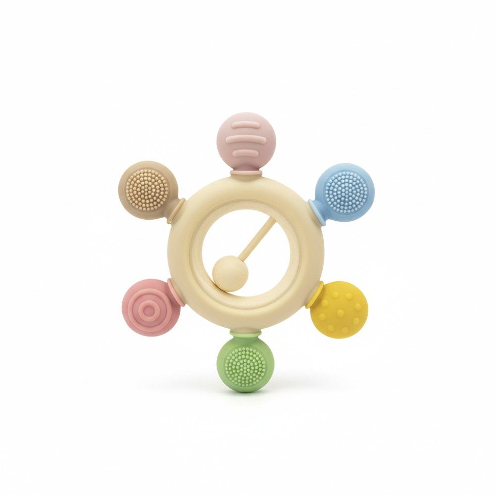 Baby Sensory Teether | Soft Silicone Teething Toy