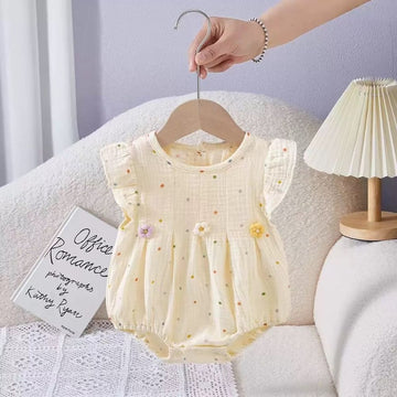 Light Yellow Baby Romper