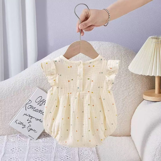 Light Yellow Baby Romper