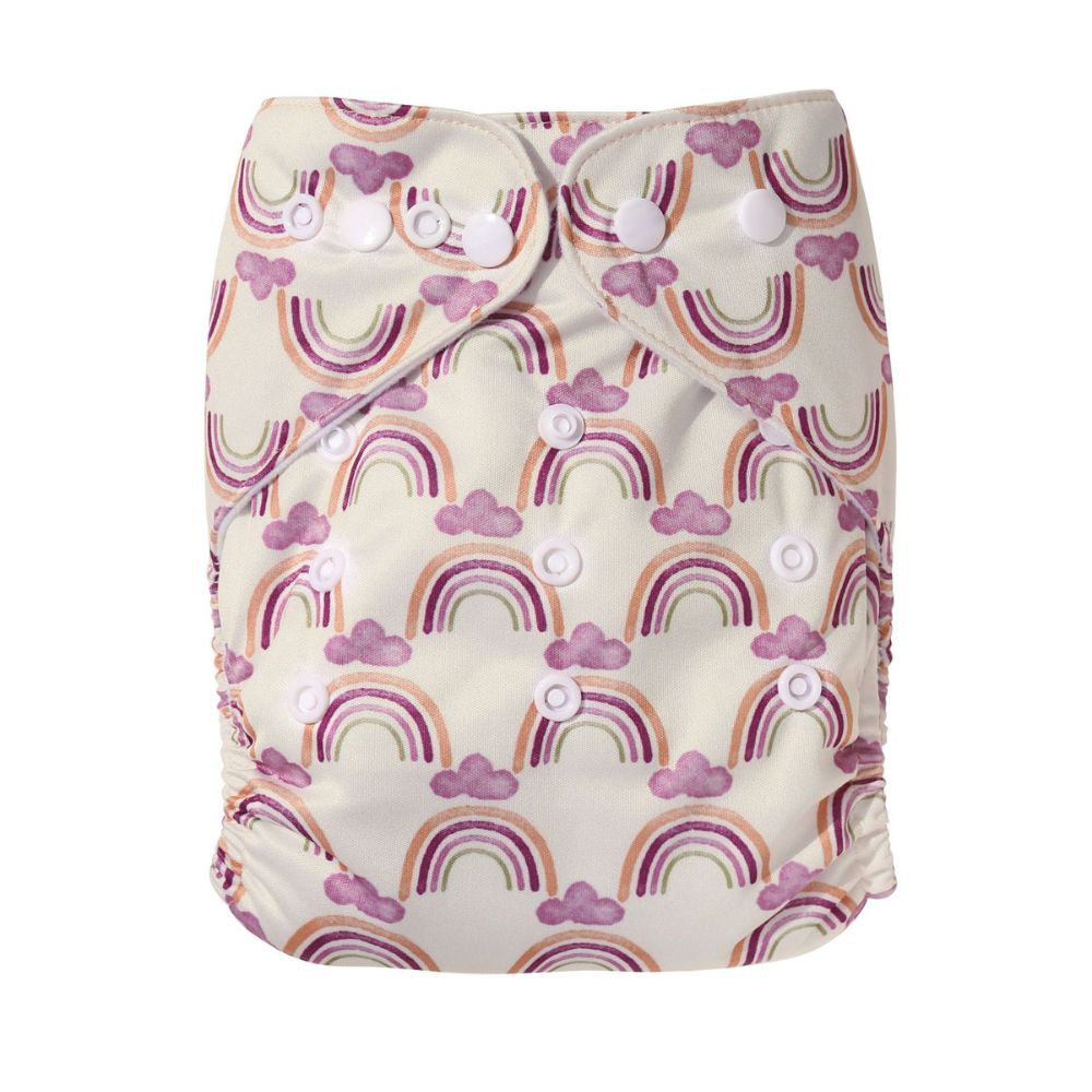 Washable Stylish Cloth Diaper With Absorbent Inserts