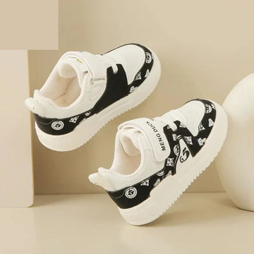 Kids Cartoon Duck Velcro Sneakers