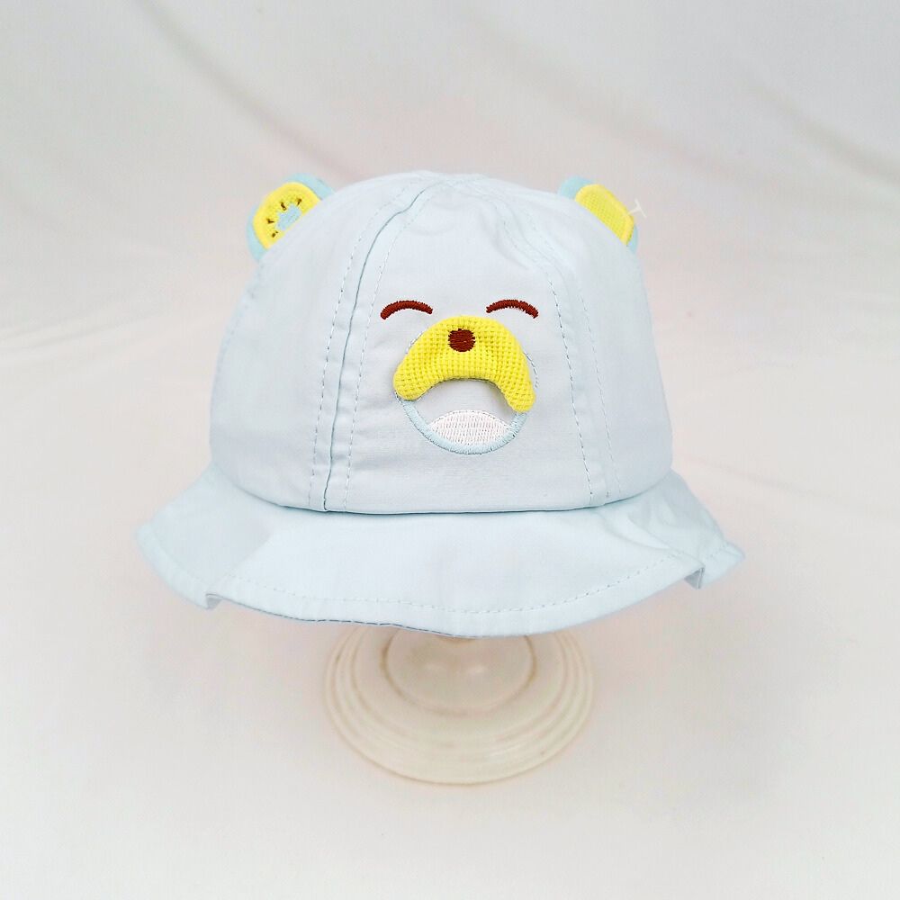Cartoon Bear Face Kids' Bucket Hat