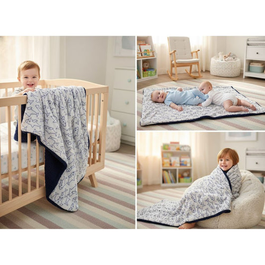 Reversible Baby Blanket