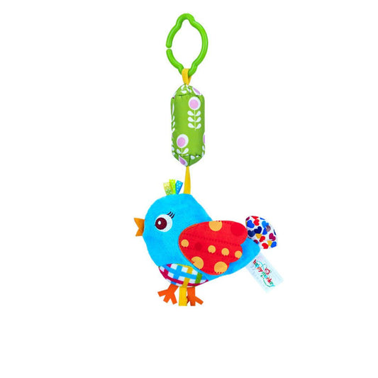 Plush Hanging Toy Set – Squirrel & Butterfly
