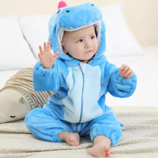 Animal Fur Romper For Kids