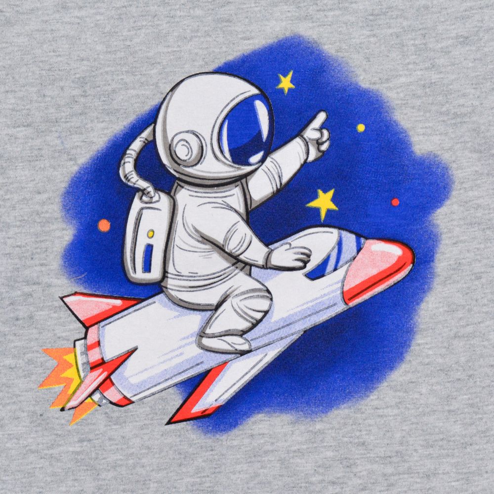 Astronaut Full Sleeve Cotton T-shirt