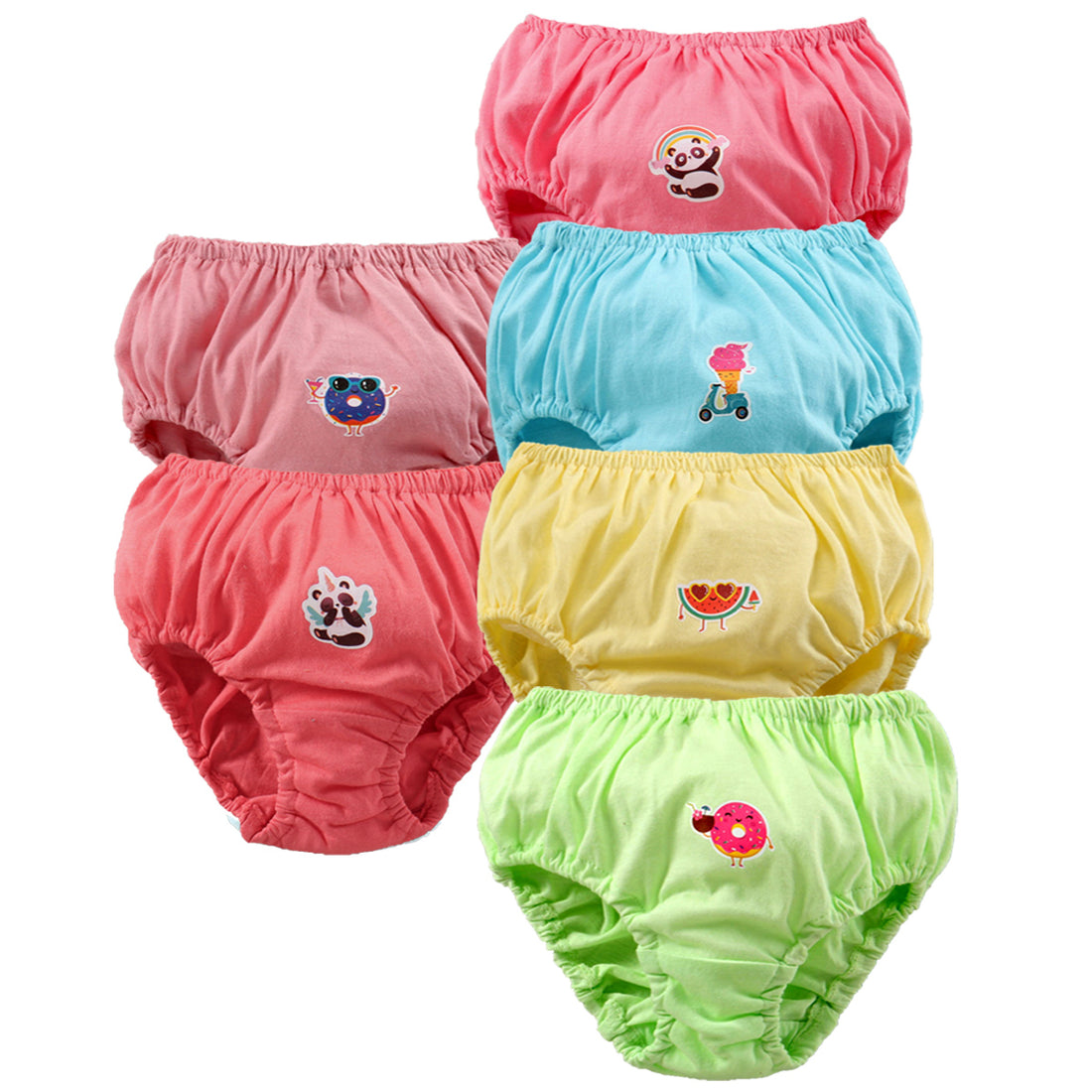 Panties Underwear - Set of 6 for Babies