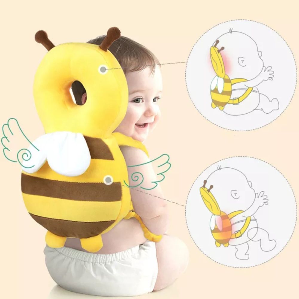 Easy To Tie And Play Portable Baby Soft Cushion Head Back Support