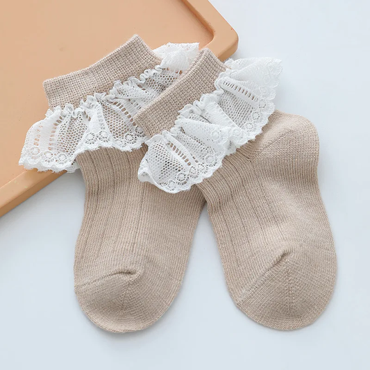 Baby Frill Socks With Laces